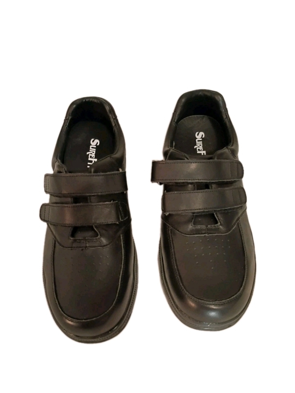 SureFit Rome Mens 11 Wide Width Double Strap Leather Comfort Diabetic Shoes S116